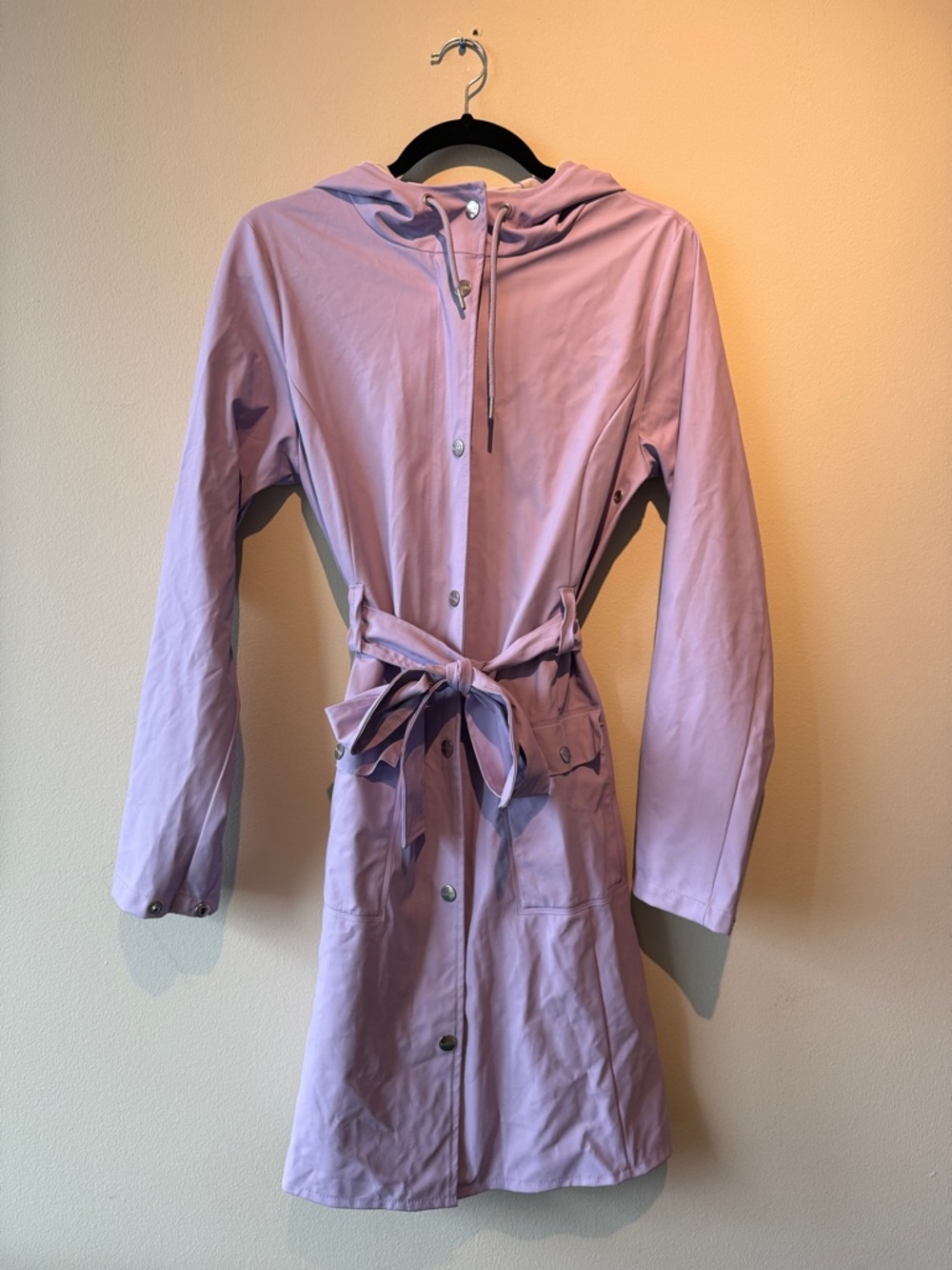 Rains Lavender Curve Jacket Rain Jacket